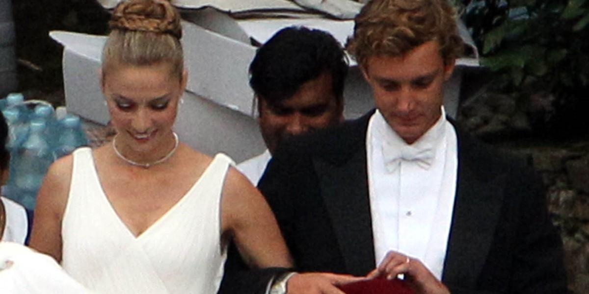 Pierre Casiraghi i Beatrice Borromeo