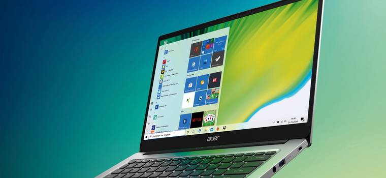 Acer Swift 3 - krótka recenzja laptopa z procesorem AMD Ryzen 5
