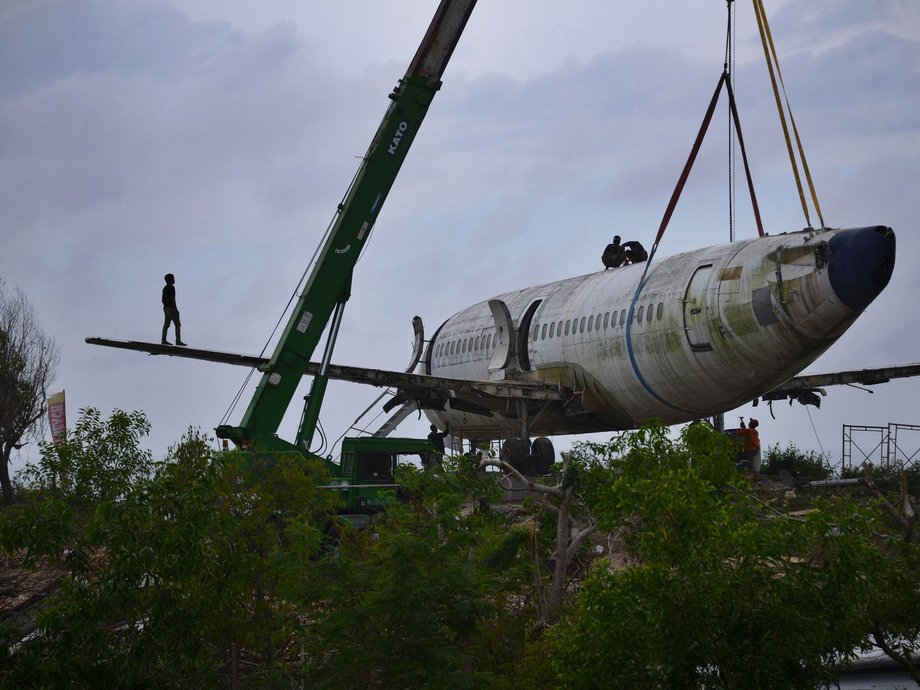 Boeing na Bali