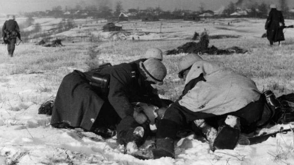 W pierwszych miesiącach inwazji na ZSRR Wehrmacht stracił setki tys. żołnierzy.