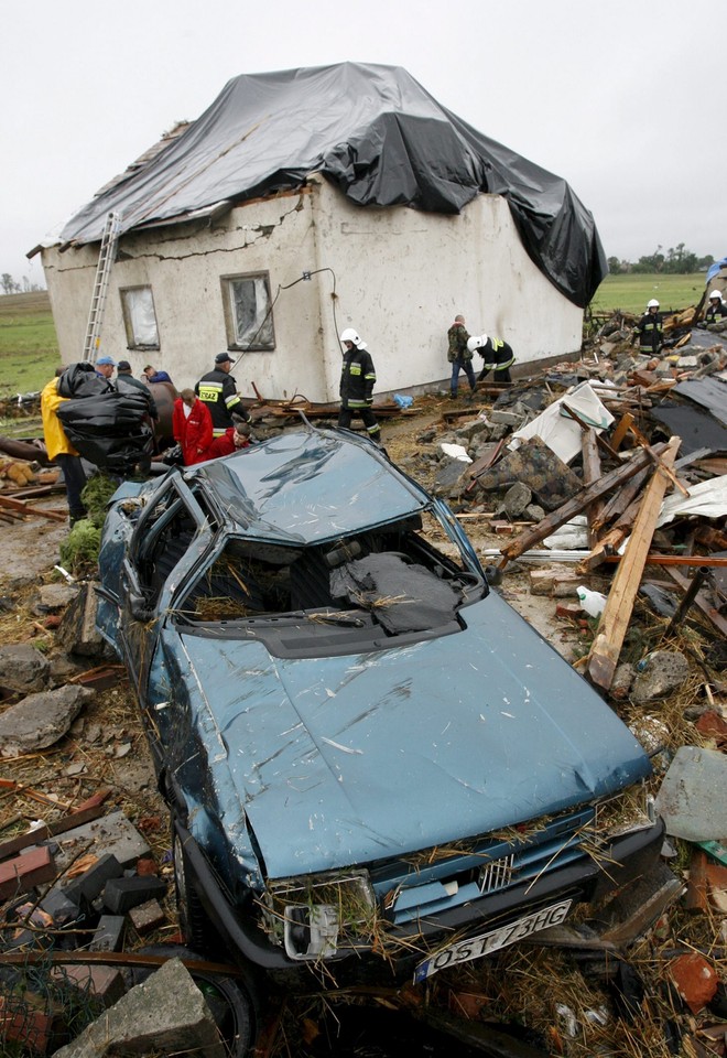 BALCARZOWICE SKUTKI TRĄBY POWIETRZNEJ