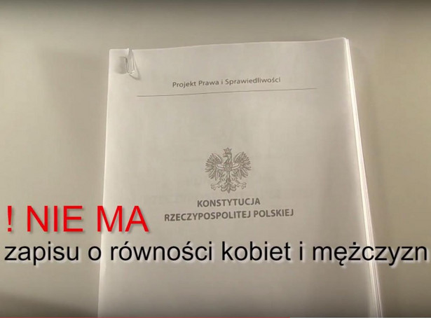 PO pokazała spot o konstytucji PiS. "Niebezpieczna, wywracająca ustrój Polski" [WIDEO]