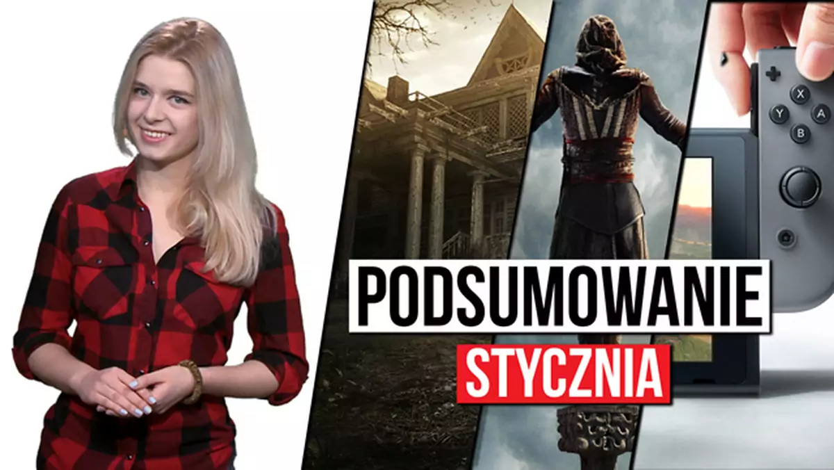 Podsumowanie stycznia: premiera Resident Evil 7, zapowiedź Nintendo Switch i anulowanie Scalebound