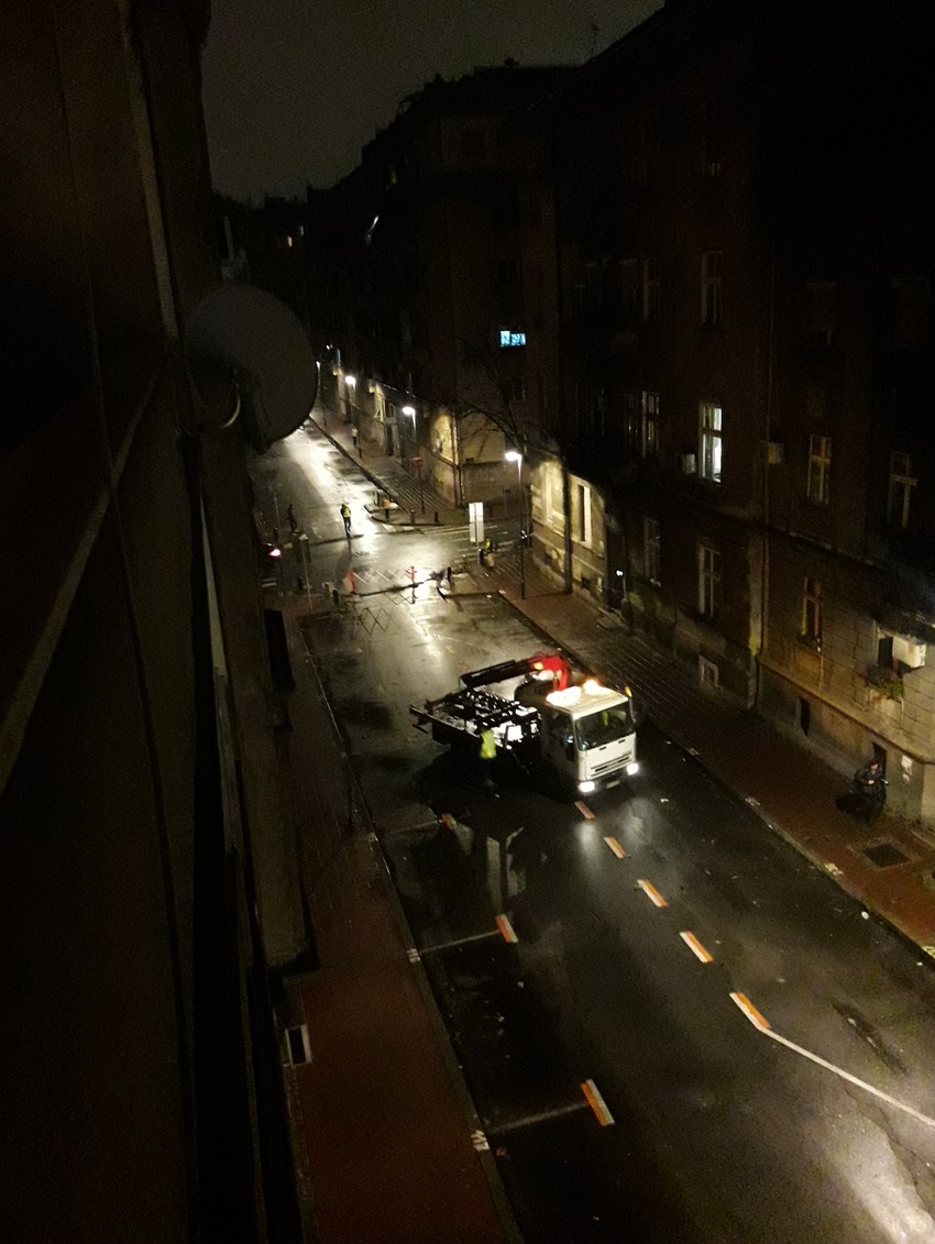 Raščišćene ulice u Beogradu