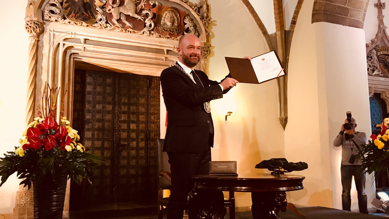 Wrocław: Jacek Sutryk oficjalnie prezydentem miasta