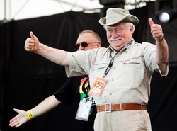 Wałęsa wystąpił na Woodstock za... 12 zł