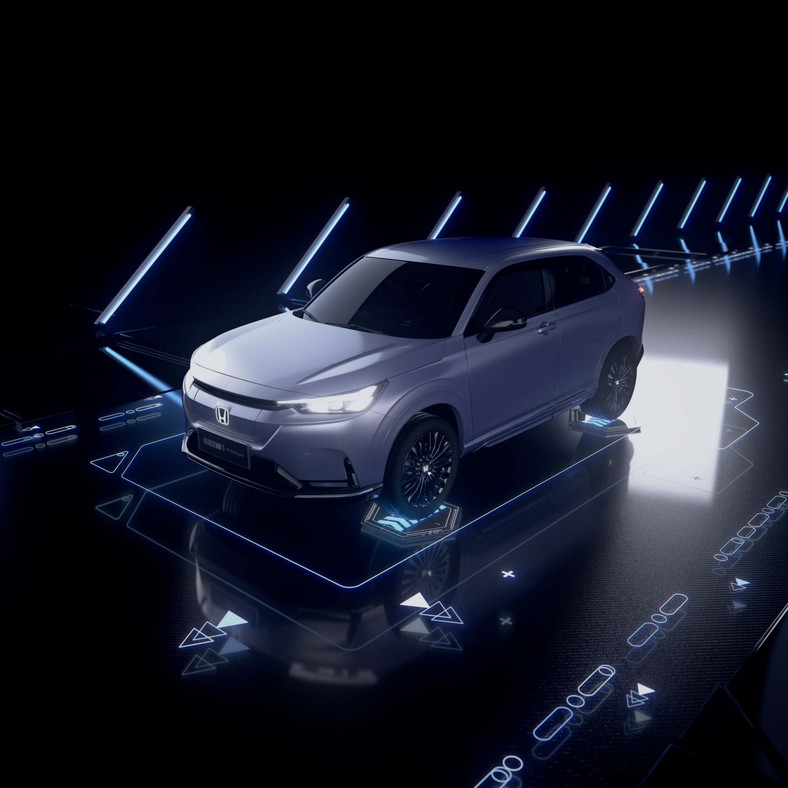 Honda e:Ny1 Prototype, zapowiedź miejskiego elektrycznego SUV-a, planowanego w 2023 r.