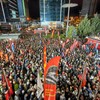 Pristalice CHP ispred sedišta stranke u Ankari 22. maja u znak podrške Ozguru Ozelu