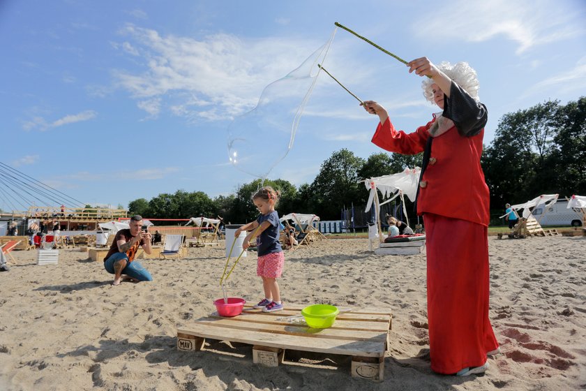 Największa miejska plaża w Polsce