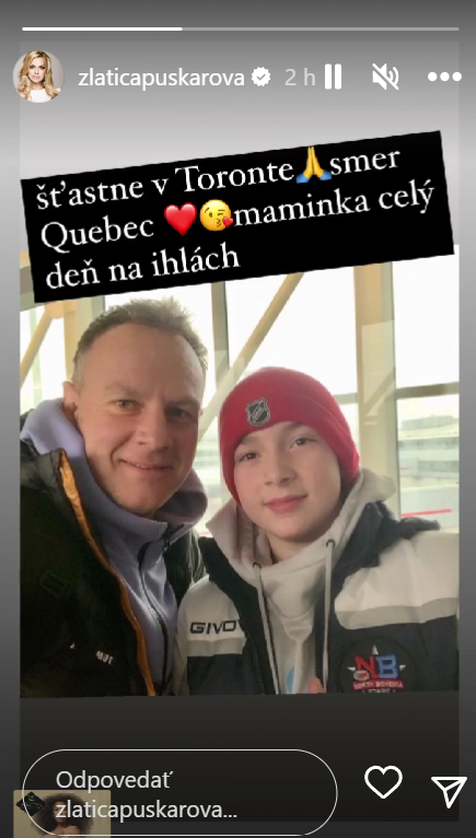 Zlatica Puškárová zverejnila fotku manžela a syna na výlete v Kanade. 