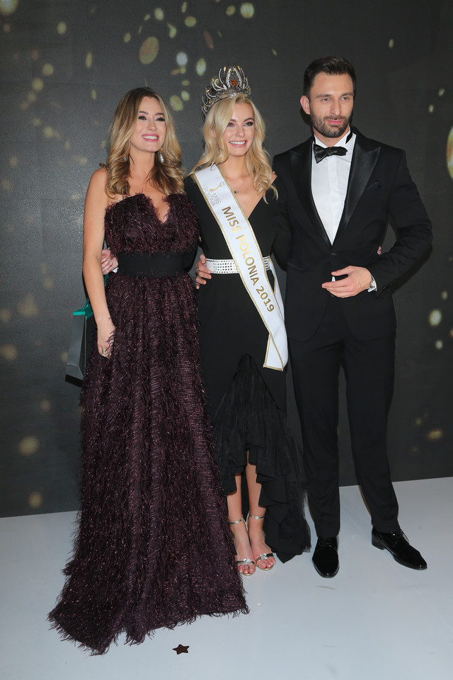 Miss Polonia 2019: Marcelina Zawadzka, Karolina Bielawska i Mateusz Hładki