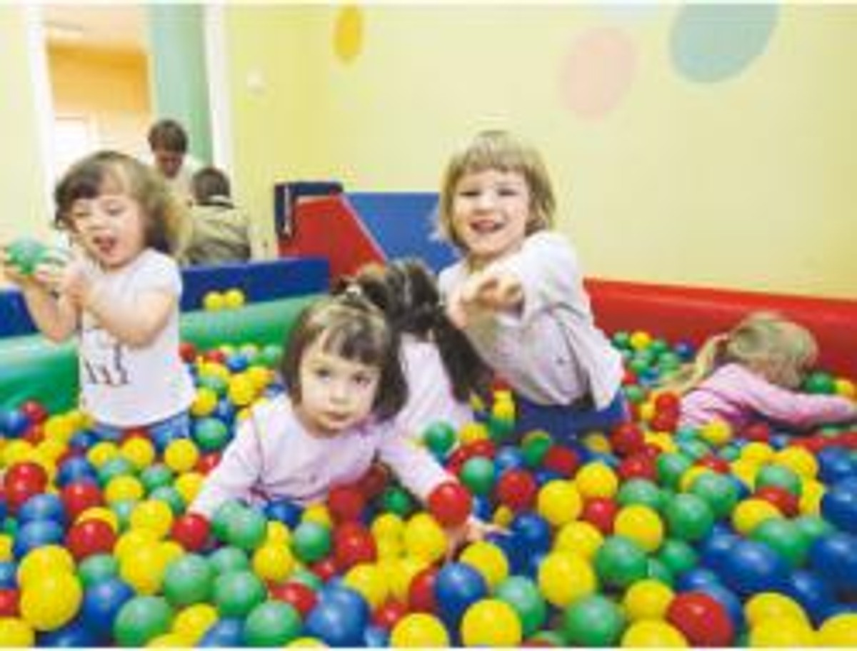 Do żłobków chodzi jedynie dwa procent dzieci Fot. Katarzyna Mała