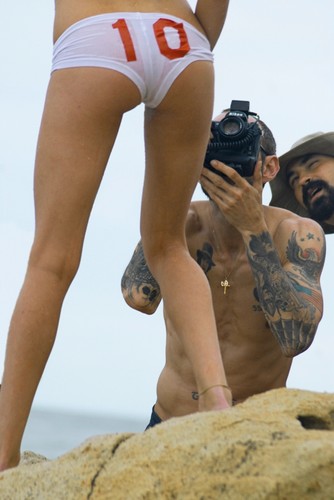 Nieznane zdjęcia - Kalendarz Pirelli 2010