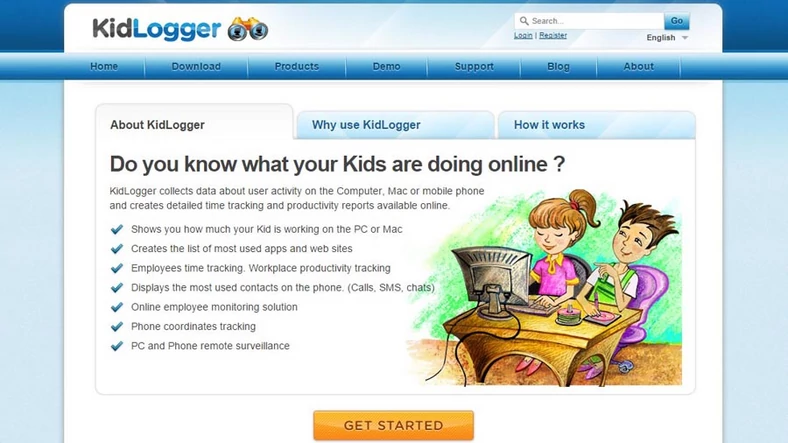Program KidLogger współpracuje z Dropboxem i pozwala sprawdzać, czy dzieci nie narażają się w sieci na cyfrowe zagrożenia