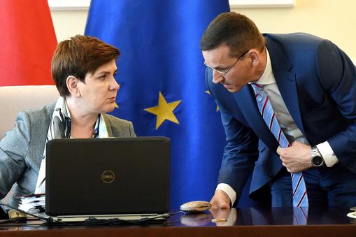 Beata Szydło, Mateusz Morawiecki