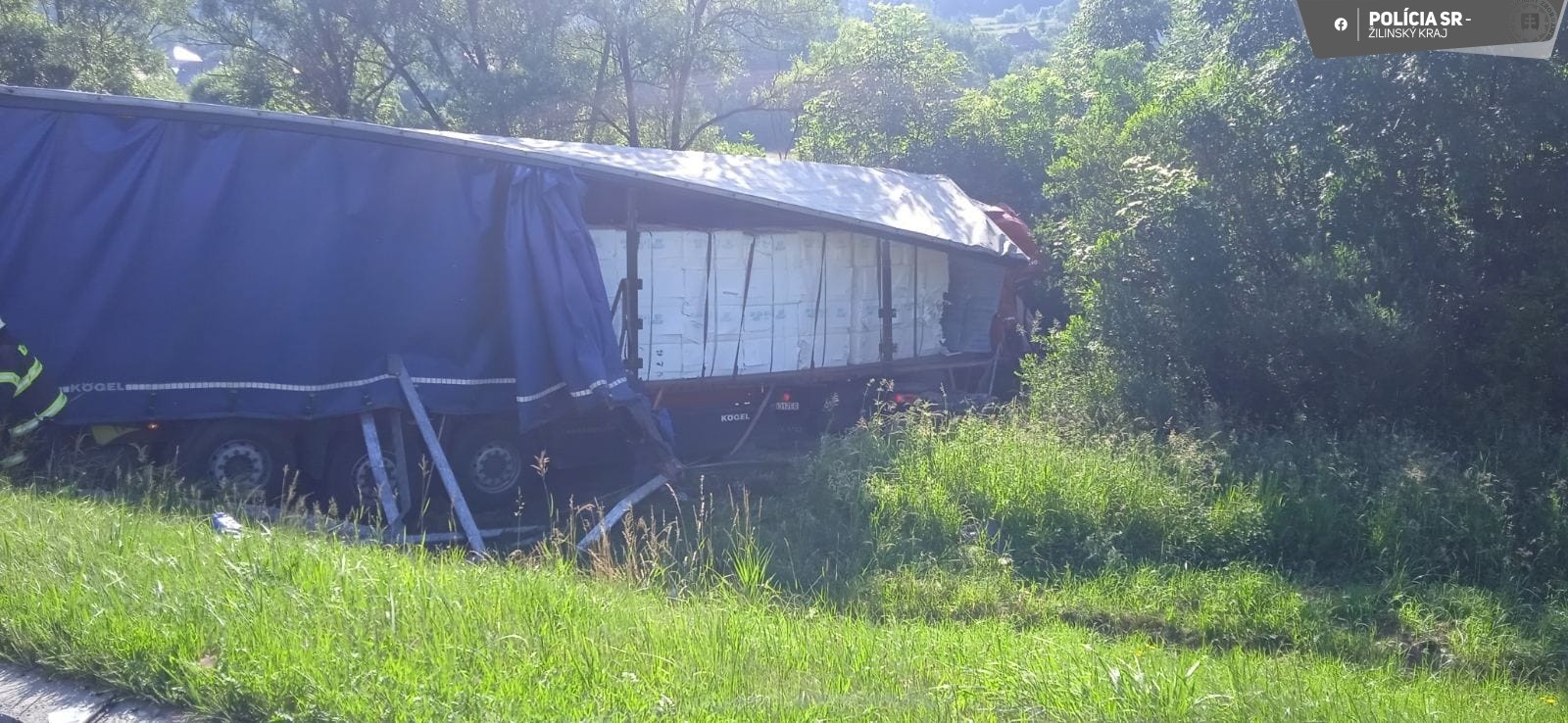 Vážna nehoda v Krásne nad Kysucou.
