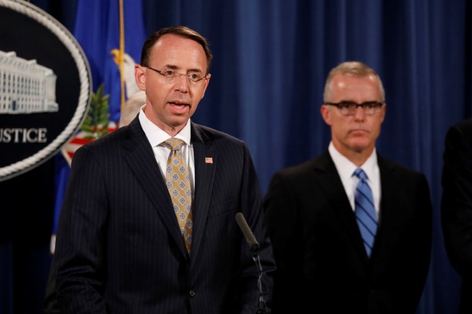 Deputy Attorney General Rod Rosenstein