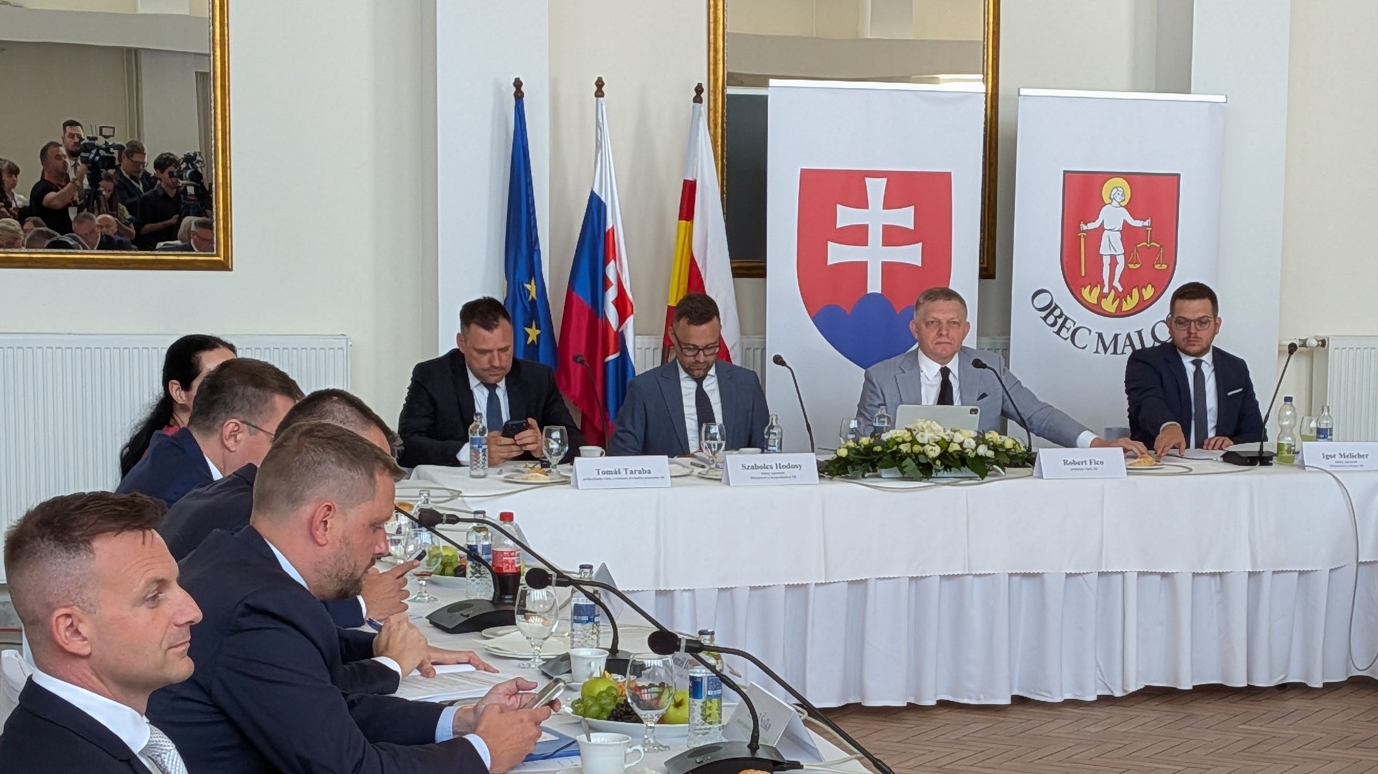 Vláda zasadala v obci Malcov na východe Slovenska