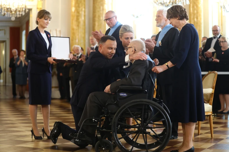 Andrzej Duda i Władysław Siemaszko