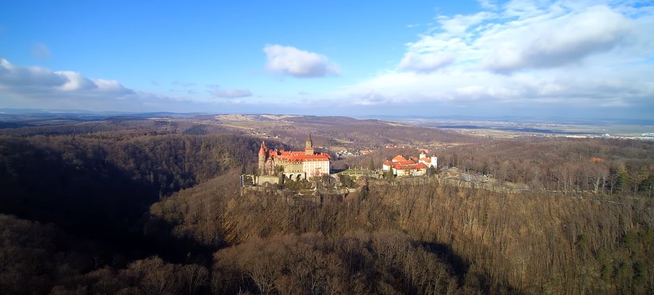 Panorama Zamek Książ