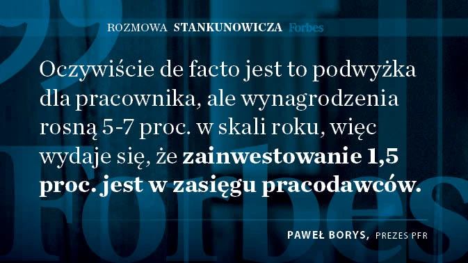 Paweł Borys, prezes Polskiego Funduszu Rozwoju