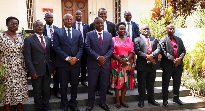 Kampala Lord Mayor Erias Lukwago met with the team from UBOS two weeks ago