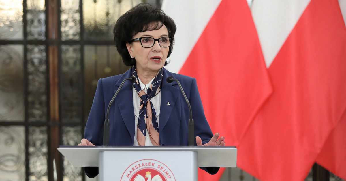 Marszałek Sejmu Elżbieta Witek I Szef Nik Marian Banaś Spotkali Się W