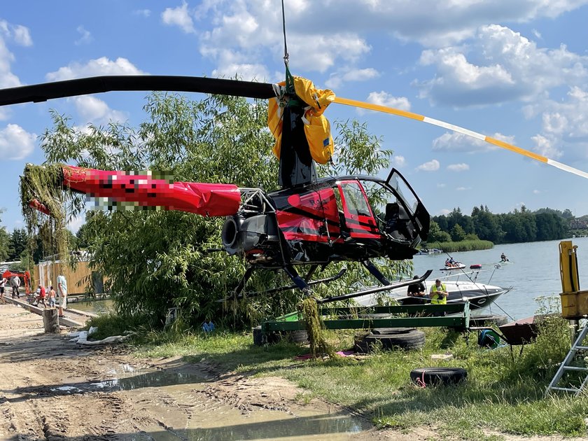 Wypadek śmigłowca w Mikołajkach. Nowe fakty