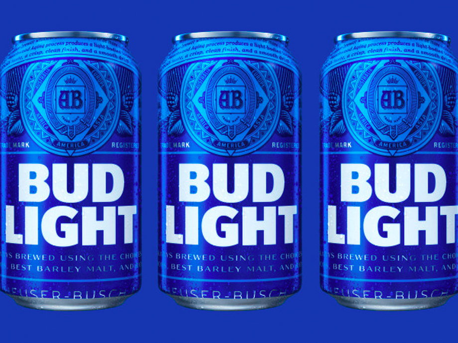 Bud Light's new cans.