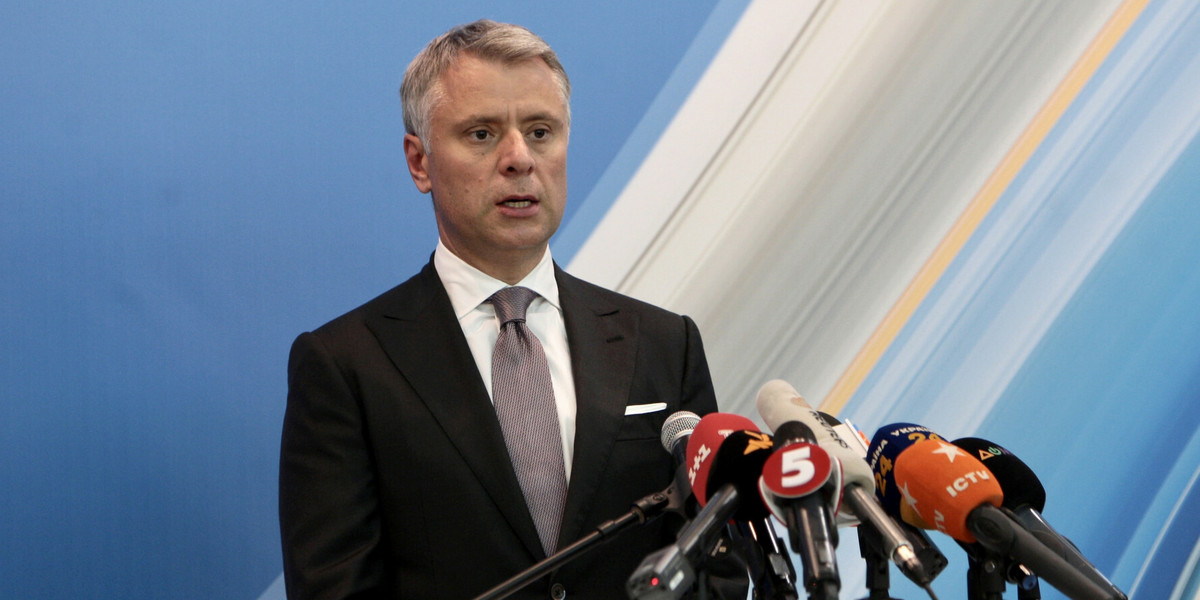 Jurij Witrenko, prezes ukraińskiego państwowego koncernu gazowego Naftohaz.