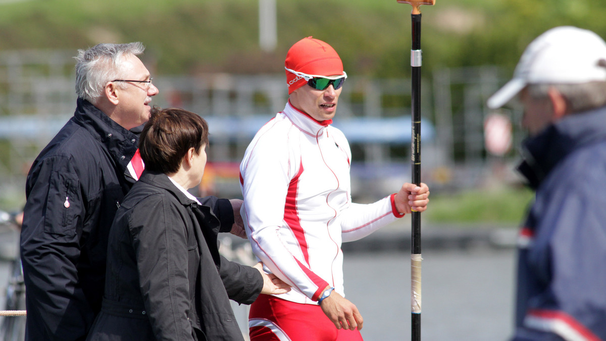 Polak z czasem 3:59.350 okazał się najlepszy w finale B kanadyjkarzy C-1 na 1000 metrów.