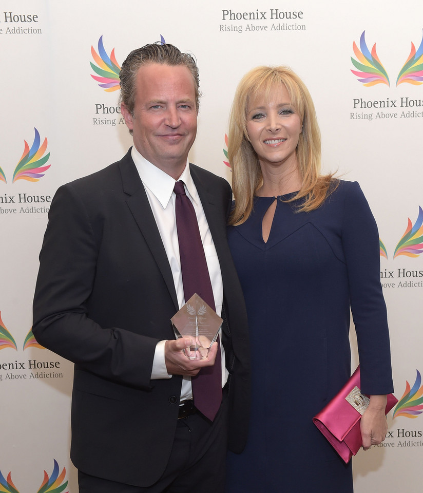 Lisa Kudrow i Matthew Perry na gali Triumph For Teens Awards