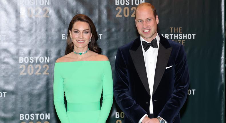 Kate Middleton, Princess of Wales and Prince William, Prince of Wales attend the Earthshot Prize in Boston.Mike Coppola/Getty Images