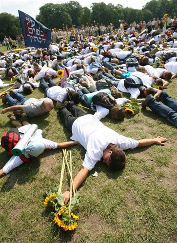 14.08.07 czestochowa, pielgrzymka przybyla do czestochowy