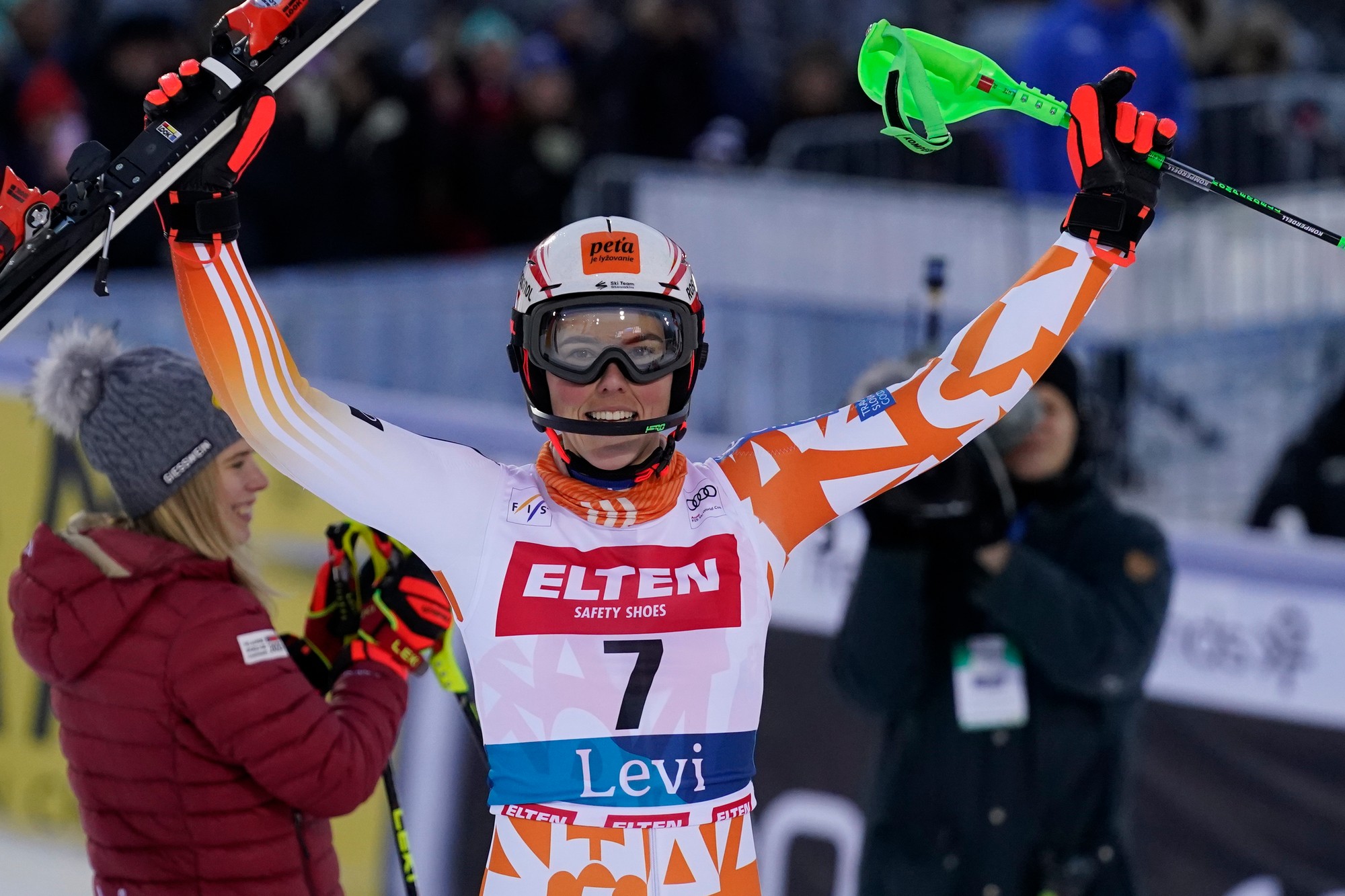 Slovenská lyžiarka Petra Vlhová.