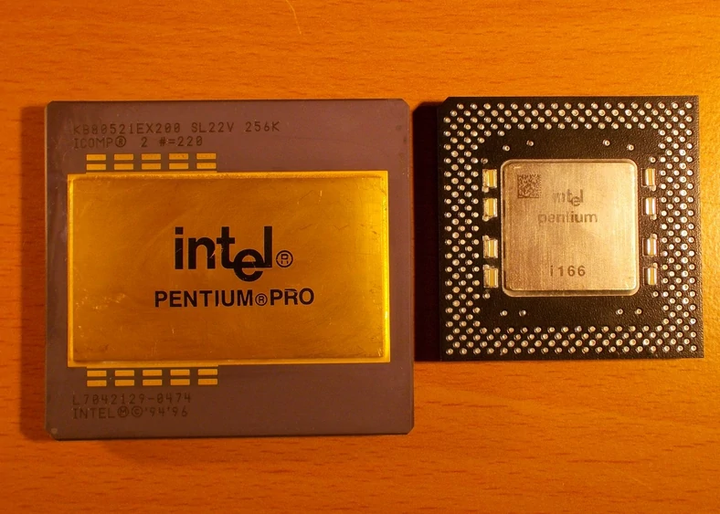 Pentium Pro w porównaniu ze „zwykłym” procesorem