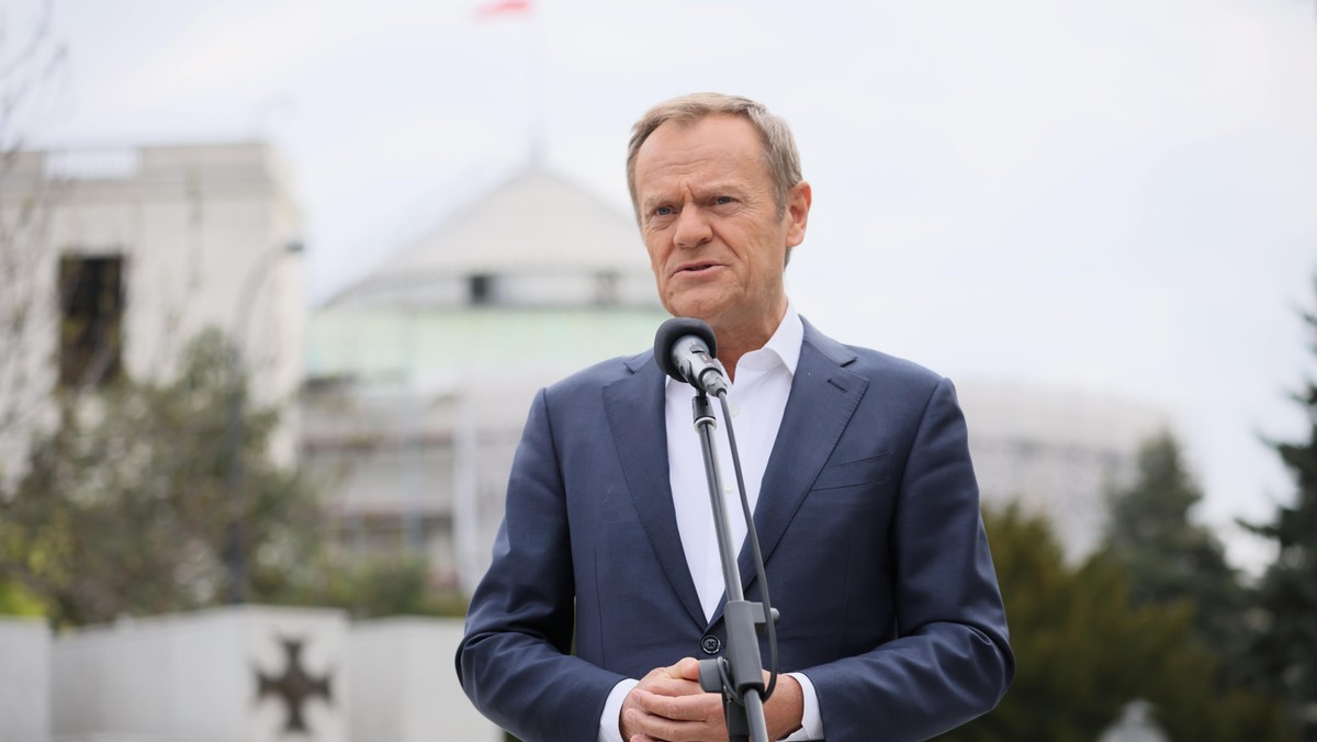 Lider PO Donald Tusk