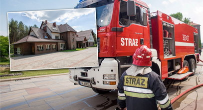 Rembów. Dramatyczny pożar w ośrodku pełnym dzieci