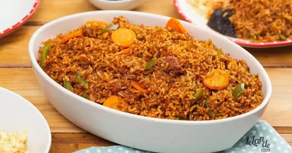 Ghanaian Jollof Rice Recipe - Jaylynn Little