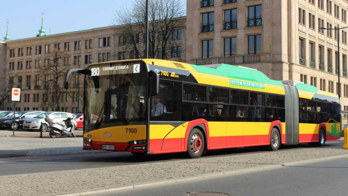 Warszawa: będzie 130 nowych elektrycznych autobusów
