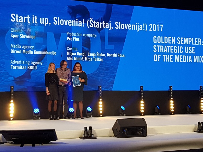 SEMPL dodela nagrade za "Štartaj Slovenia!"