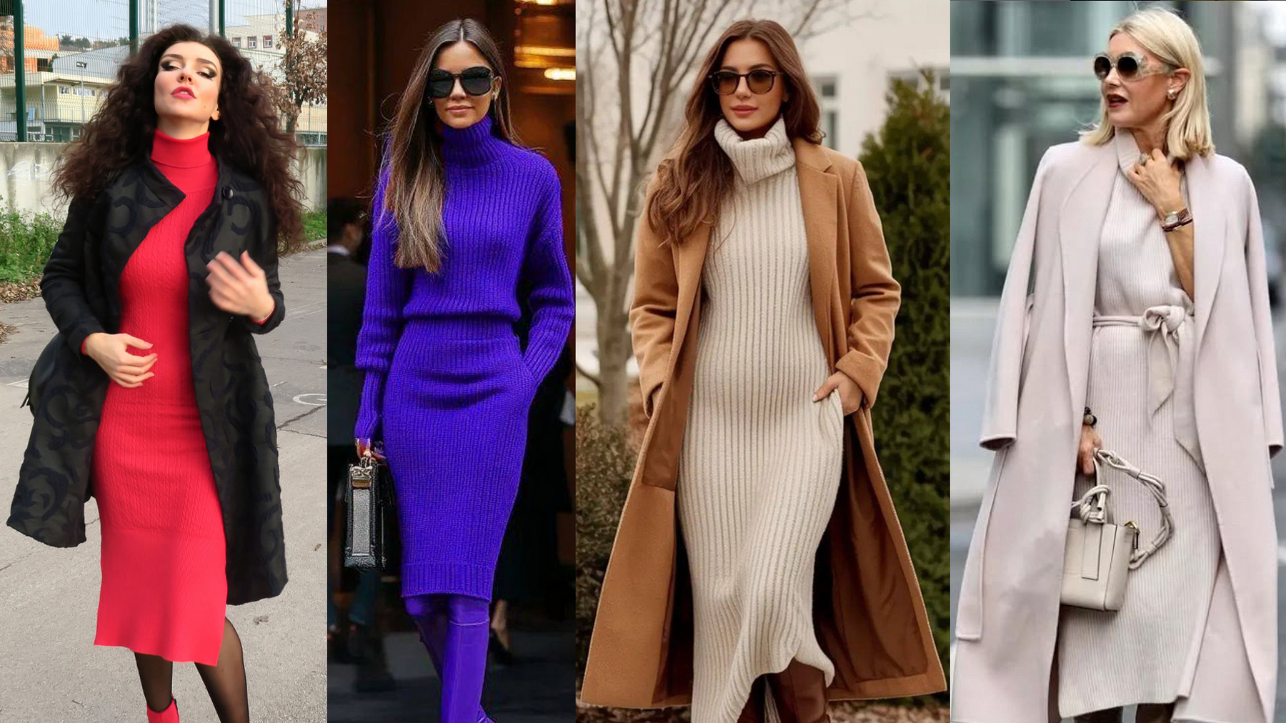 Pletené šaty, ktoré pristanú každej žene.