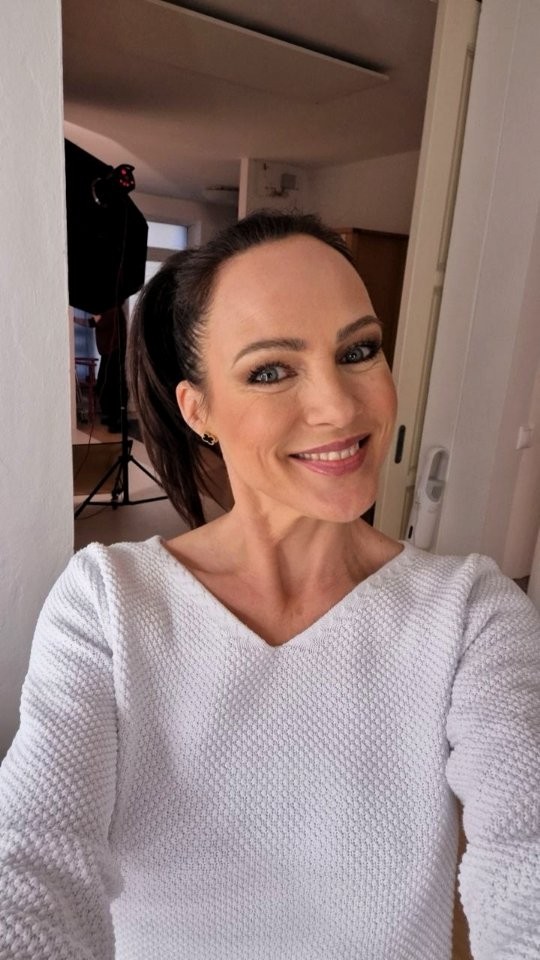 Bývalá moderátorka Adriana Kneissl. 