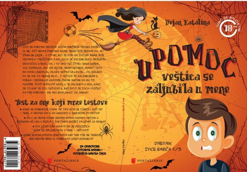 Knjiga Upomoć, veštica se zaljubila u mene