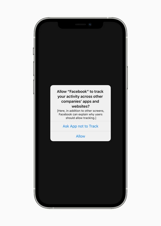 iOS zapyta użytkownika o zgodę na śledzenie