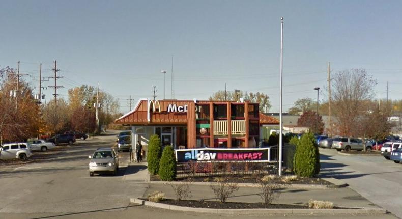 The McDonald's on Buffalo Road in Erie, Pennsylvania.