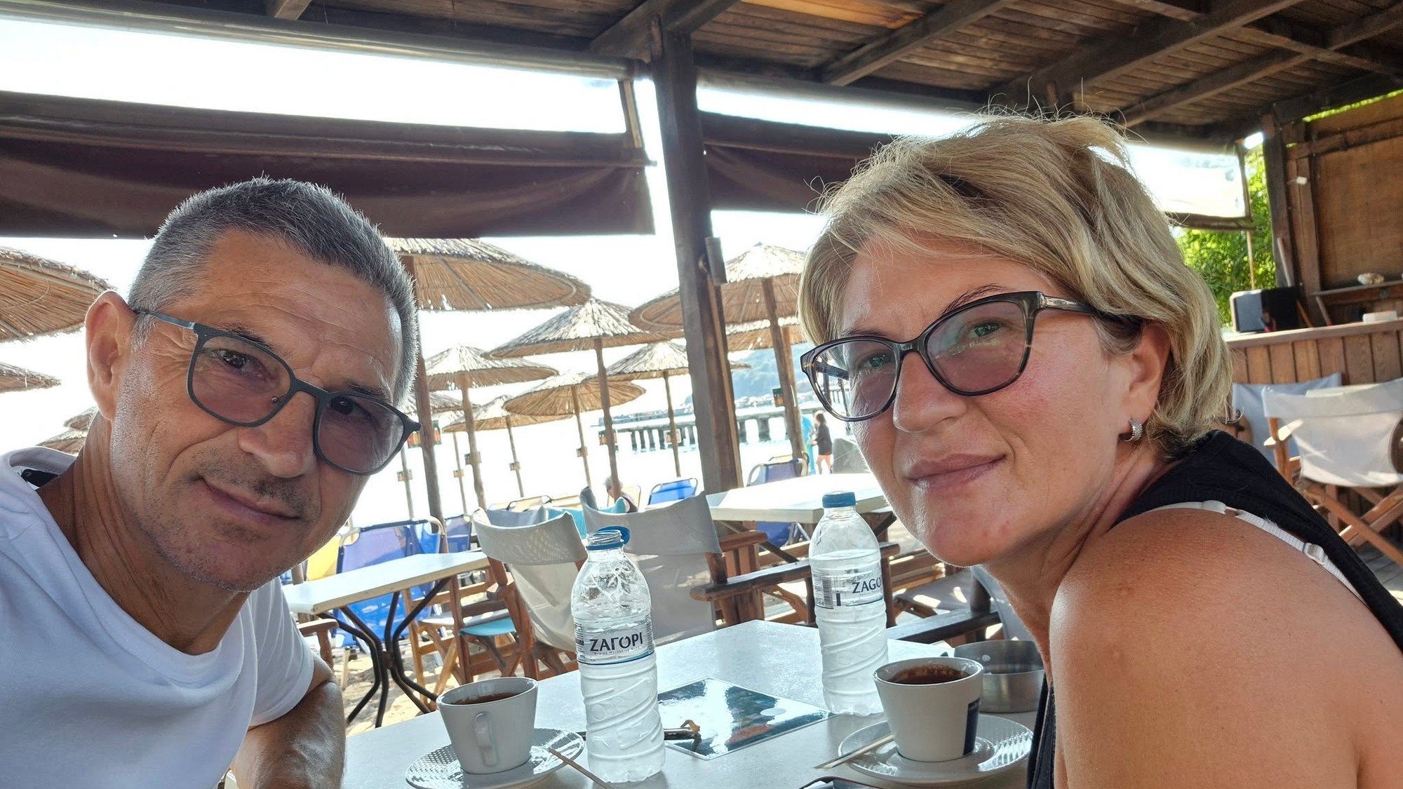 Ljubiša Karović a Svetlana Grković prežili v lietadle chvíle hrôzy. 