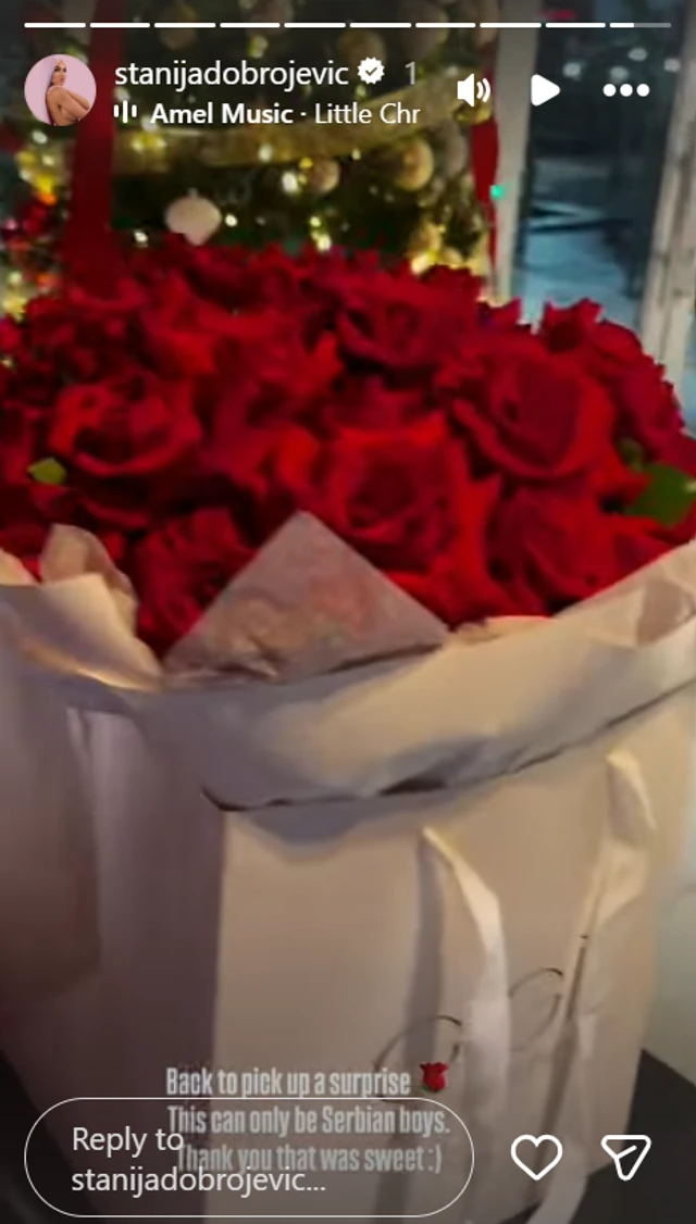 Na adresu Stanije Dobrojević stigao NEOČEKIVAN POKLON: Starleta nije mogla da veruje od koga je stiglo IZNENAĐENJE