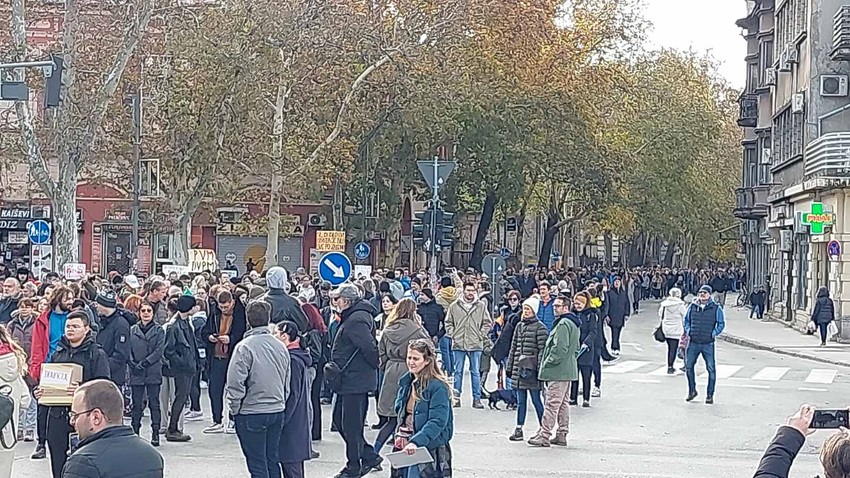 Protest Novi Sad