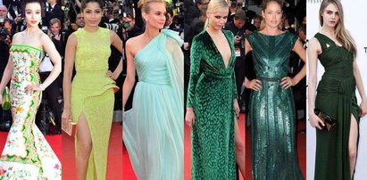 Hit Cannes: zieleń podbiła czerwony dywan
